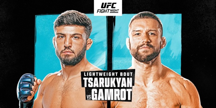 ufc fight night Tsarukyan vs Gamrot
